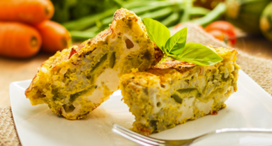 Mini cake de courgettes aux 3 Saveurs