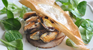 Croquant d'andouille à la bretonne