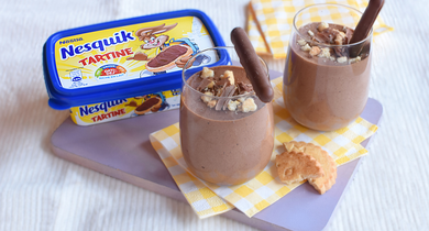 Mousse au Nesquik Tartine
