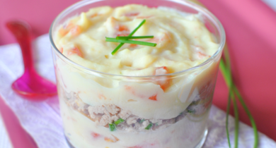 Parmentier de tomate au thon | dès 10 mois 