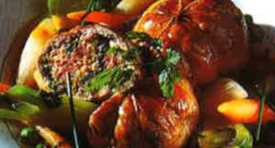 Paupiettes de veau aux légumes printaniers