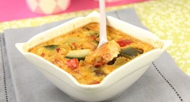 Petits clafoutis à la niçoise dès 12 mois