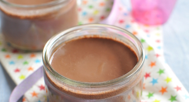 Petits flans cacao céréales | Dès 12 mois