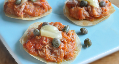 Pissaladière d'Ossau Iraty au thon