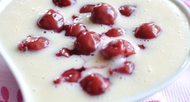 Poêlée de cerises griottes