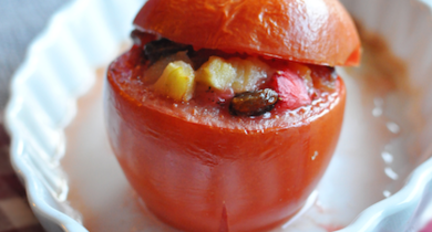 Pomme d'amour au sirop d'érable