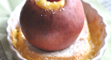 Pommes au four garnies