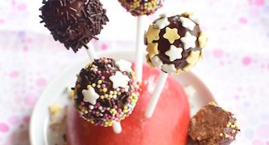 Cake pops chocolat
