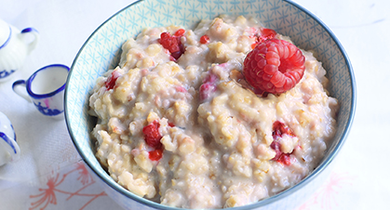 Porridge anglais aux framboises | Dès 6 mois