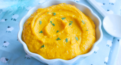 Purée de courge au parmesan dès 6 mois