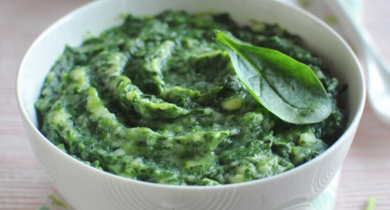 Purée d'épinards et de pommes de terre - dès 6 mois