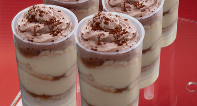 Push cake tiramisu