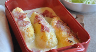 Quenelles à la béchamel