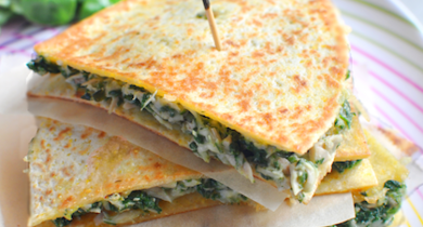 Quesadillas au thon