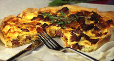 La quiche Lorraine