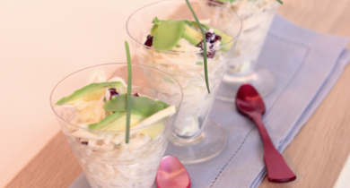 Remoulade de céleri à l'avocat