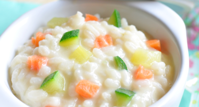 Risotto aux petits légumes