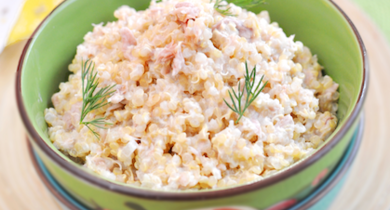 Risotto de quinoa au thon