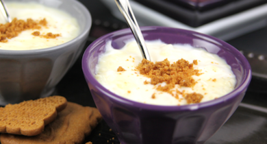 Riz au yaourt vanillé