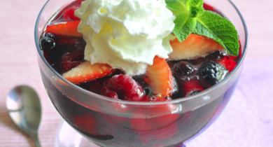 Salade de fruits rouges