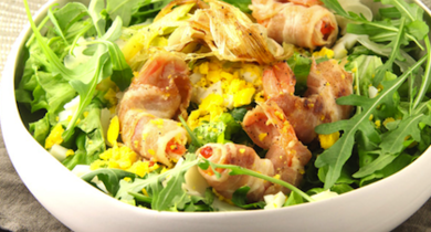 Salade de langoustines