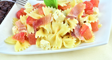 Salade de pâtes au jambon et fromage Salakis 