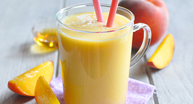 Smoothie pêche et miel