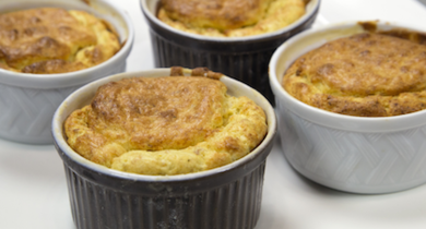 Soufflés au foie gras