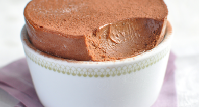 Soufflé glacé au chocolat