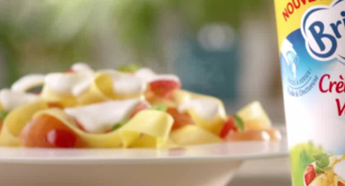 Tagliatelles au saumon et aneth