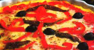 tarte à la mozzarella