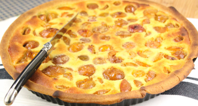 Tarte aux mirabelles 