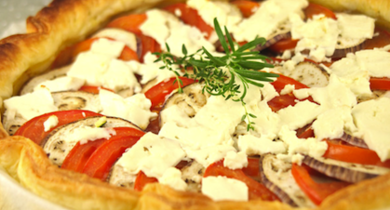 Tarte aux saveurs du Sud Salakis 