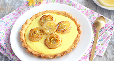 Tartelettes citron banane