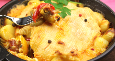 Tartiflette au chorizo