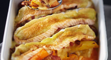 Tartiflette Président aux patates douces