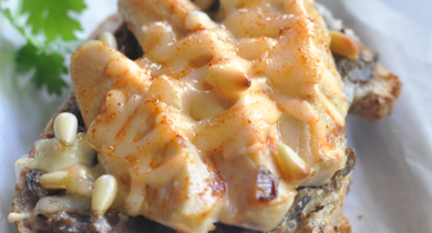 Tartine à l'orientale