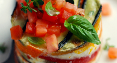 Terrine de légumes grillés au chèvre