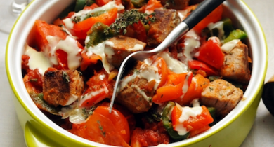 Thon à la basquaise