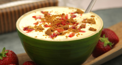 Ch'tiramisu aux fraises et Spéculoos