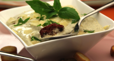 Tiramisu aux légumes méditerranéens