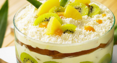 Tiramisu glacé parfum des îles