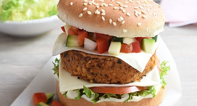 Burger végétarien