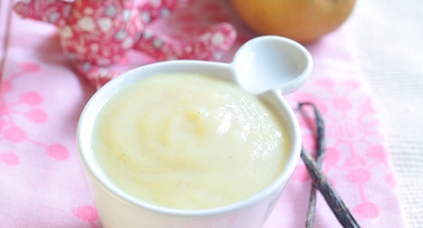 Velouté de poires à la vanille  