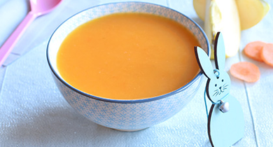 Velouté de carotte et pomme | Dès 10 mois