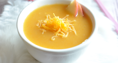 Velouté de carottes à la pomme