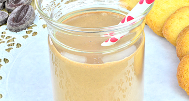 Yaourt à boire chocolaté