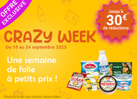 Crazy week septembre 2023