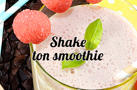Fun, jeune et inratable, fondez pour nos recettes de milkshake et smoothies