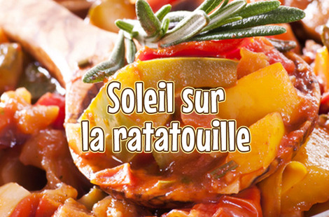 Soleil sur la ratatouille